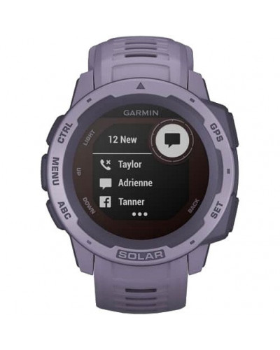 Смарт-годинник Garmin Instinct Solar Orchid (010-02293-02/010-02293-12)