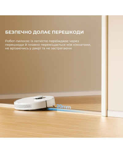 Робот-пилосос з вологим прибиранням Dreame D9 MAX White Gen 2 (RLD34GA-Wh)