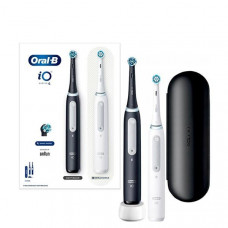 Електрична зубна щітка Oral-B iO Series 4 Duo Black+White