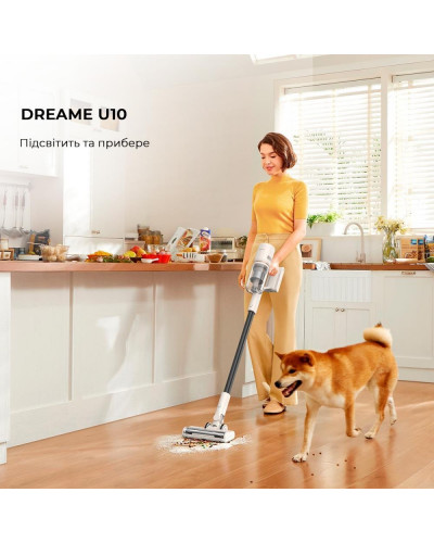 Вертикальний + ручний пилосос (2в1) Dreame Cordless Vacuum Cleaner U10 (VPV20A)