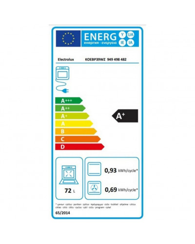 Духовка електрична Electrolux KOEBP39WZ