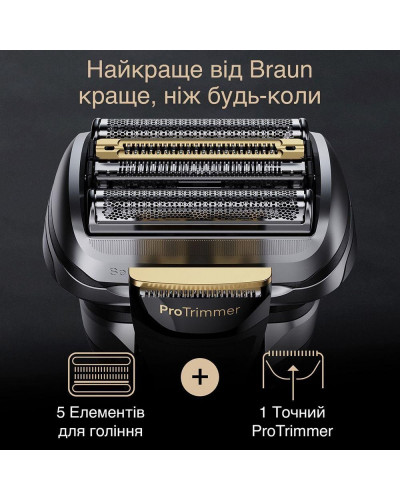 Электробритва мужская Braun Series 9 Pro+ 9510s