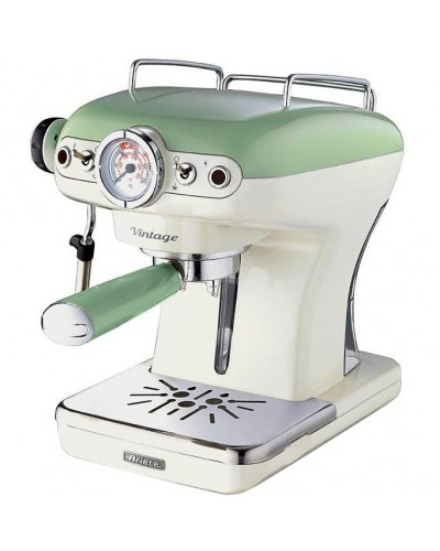 Ріжкова кавоварка еспресо Ariete Espresso Vintage Green (1389/14)