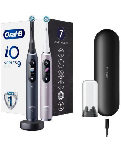 Електрична зубна щітка Oral-B iO Series 9 Duo Black Onyx/Rose Quartz