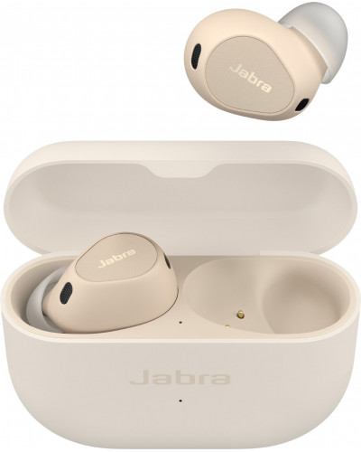 Навушники TWS JABRA Elite 10 Cream (100-99280701-98)