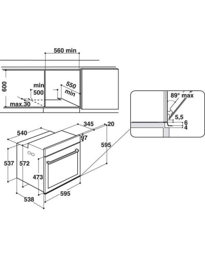 Духовка електрична Whirlpool OAKZ9 7921 CS IX