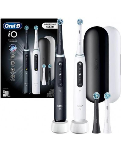 Электрическая зубная щетка Oral-B iO Series 5 iOG5D.4M6.3K Black and White