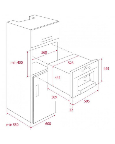 Кофемашина автоматическая Teka CLC 855 GM (41598030)