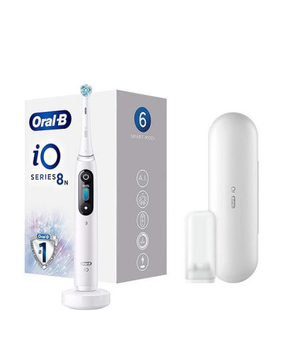 Електрична зубна щітка Oral-B iO Series 8N White Alabaster