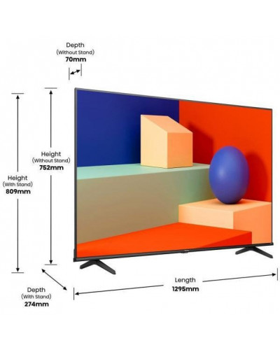 LCD телевізор (LED) Hisense 58A6K