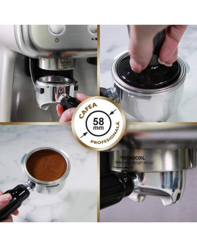 Ріжкова кавоварка еспресо Breville Barista Max VCF126X