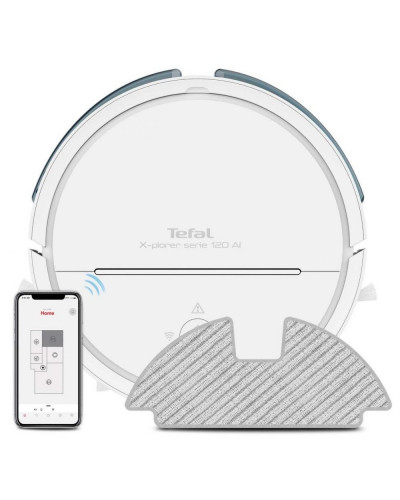 Робот-пылесос с влажной уборкой Tefal X-plorer Serie 120 AI RG7867