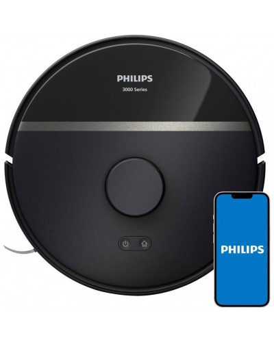 Робот-пылесос с влажной уборкой Philips HomeRun 3000 Series Aqua XU3000/01