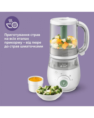 Дитяча пароварка-блендер Philips AVENT SCF885/01