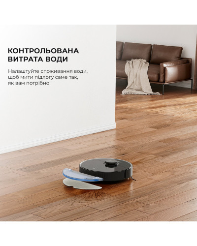 Робот-пилосос з вологим прибиранням Dreame Bot D10S Pro Black (RLS6A)