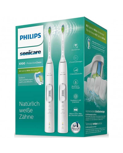 Електрична зубна щітка (набір) Philips Sonicare ProtectiveClean 6100 HX6877/34