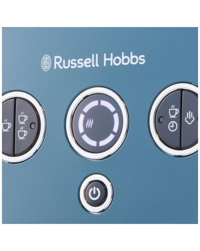 Ріжкова кавоварка еспресо Russell Hobbs Distinctions Blue 26451-56