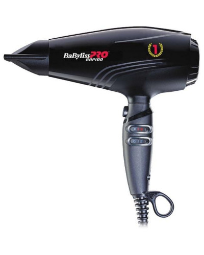 Фен BaByliss PRO Rapido Black BAB7000IE