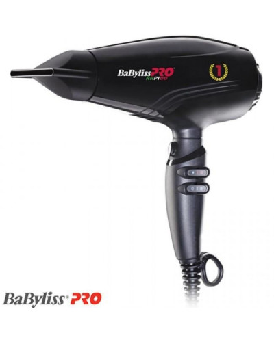 Фен BaByliss PRO Rapido Black BAB7000IE