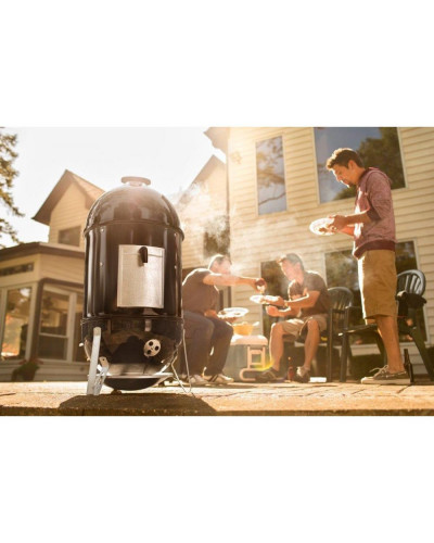 Вугільна гриль-коптильня Weber Коптильня Smokey Mountain Cooker 57см (731004)