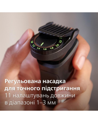 Машинка для стрижки + тример Philips Multigroom All-in-One Trimmer Series 9000 15in1 MG9552/15