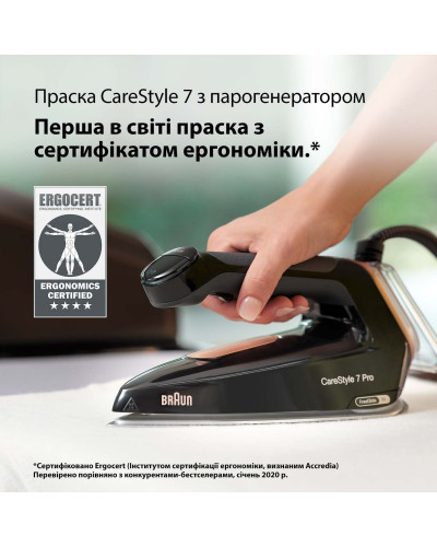 Парогенератор Braun CareStyle 7 Pro IS 7286 BK