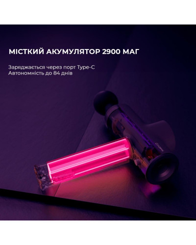 Перкусійний масажер Yunmai Massage Gun Prime (YMFG-B453)