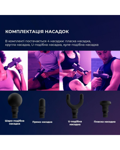 Перкуссионный массажер Yunmai Massage Gun Prime (YMFG-B453)