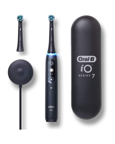 Електрична зубна щітка Oral-B iO Series 7 Connected Rechargeable Electric Toothbrush Onyx Black (IO7 M7.2B2.2B BK)