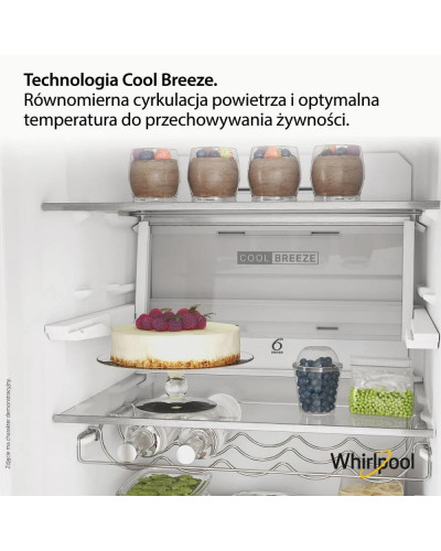 Холодильник з морозильною камерою Whirlpool W7X94AOX