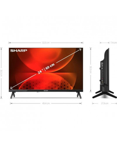 LCD телевізор (LED) Sharp 24FH2EA (1T-C24FH2EL2AB)