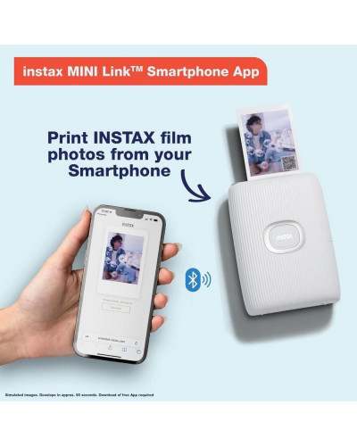 Мобильный принтер Fujifilm Instax Mini Link 2 Clay White (16767193)