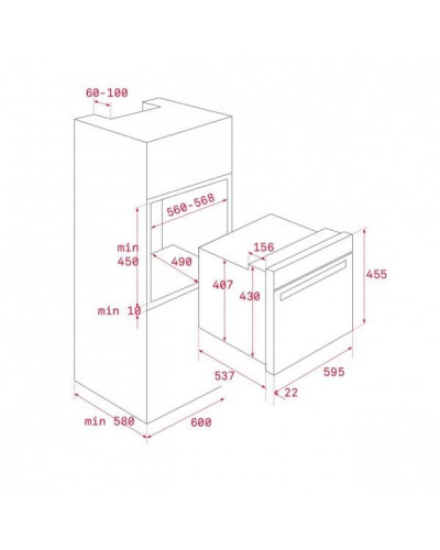 Духовка електрична Teka HLC 8400 (111130003)