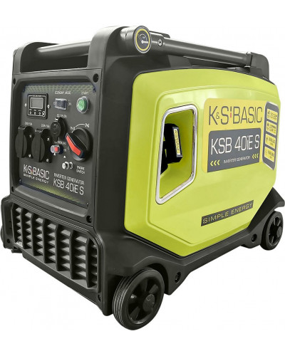 Інверторний бензиновий генератор K&S BASIC KSB 40iE S