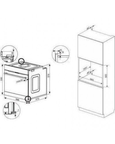 Духовка электрическая Amica ED97617BA+ X-TYPE STEAM