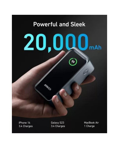 Зовнішній акумулятор (павербанк) Anker Prime 20000mAh 200W (A1336011)