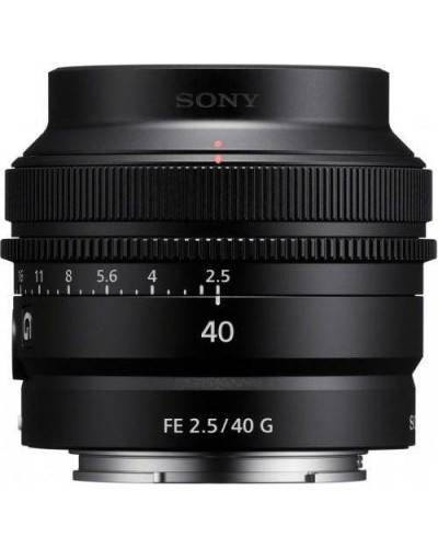 Стандартний об'єктив Sony SEL40F25G 40mm f/2,5 G