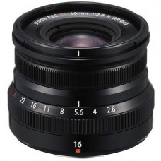 Широкоугольный объектив Fujifilm XF 16mm f/2,8 R WR black (16611667)