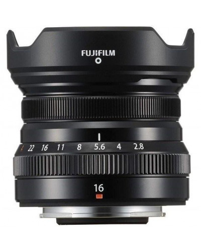 Широкоугольный объектив Fujifilm XF 16mm f/2,8 R WR black (16611667)