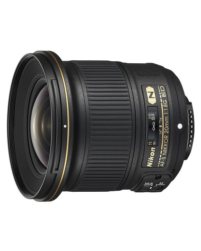 Широкоугольный объектив Nikon AF-S Nikkor 20mm f/1,8G ED (JAA138DA)