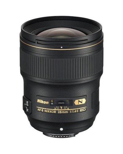 Ширококутний об'єктив Nikon AF-S Nikkor 28mm f/1,4E ED (JAA140DA)