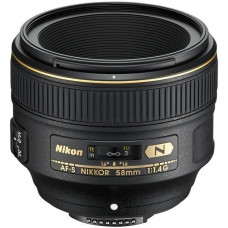 Стандартний об'єктив Nikon AF-S Nikkor 58mm f/1,4G (JAA136DA)