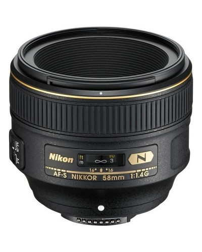 Стандартний об'єктив Nikon AF-S Nikkor 58mm f/1,4G (JAA136DA)