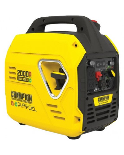 Інверторний комбінований генератор (газ-бензин) Champion 2200W LPG inverter (92001i-DF-EU)