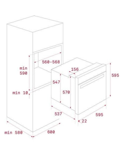 Духовка электрическая Teka HLB 8400 P (111000008)