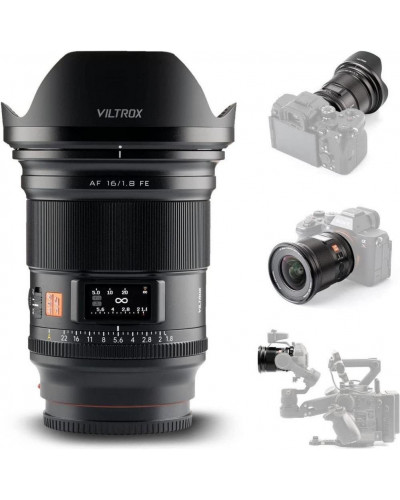 Ширококутний об'єктив Viltrox AF 16mm f/1.8 FE