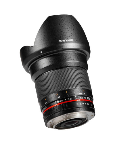 Широкоугольный объектив Samyang 16mm f/2,0 ED AS UMC CS