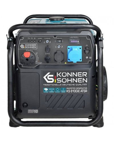 Інверторний бензиновий генератор Konner&Sohnen KS 8100iE ATSR