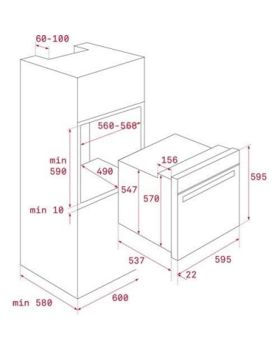 Духовка електрична Teka HLB 8400 (111000006)