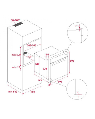 Духовка електрична Teka HLB 8600 111000010